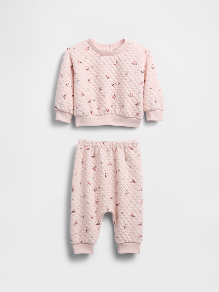 Quilted Pink Set for Newborns_0