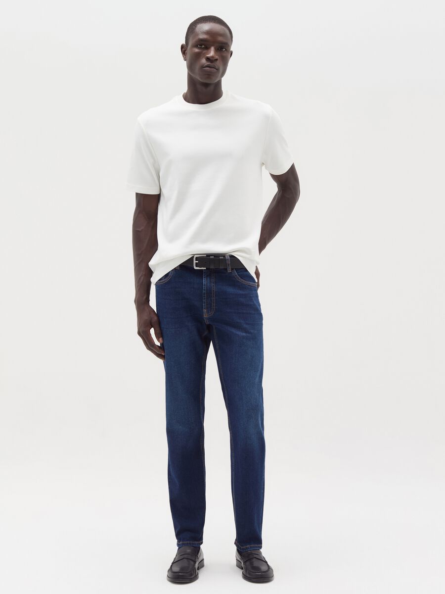 Jeans slim fit cinque tasche_0