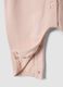 Tutina rosa in puro cotone organico con colletto volant e ricamo Minnie_3