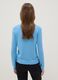 Blue crew neck sweater regular fit with contrast details_2