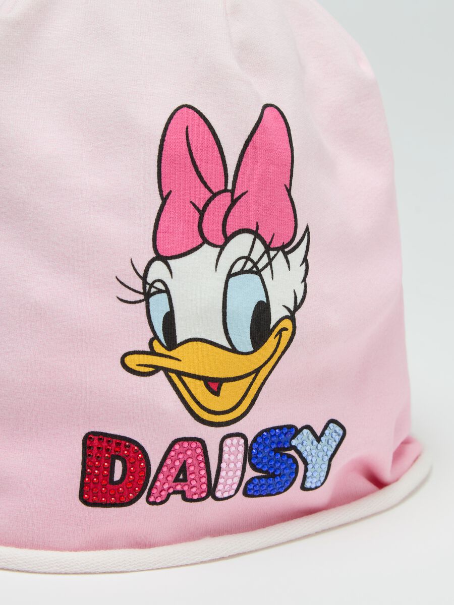 French terry hat with Daisy Duck print_2
