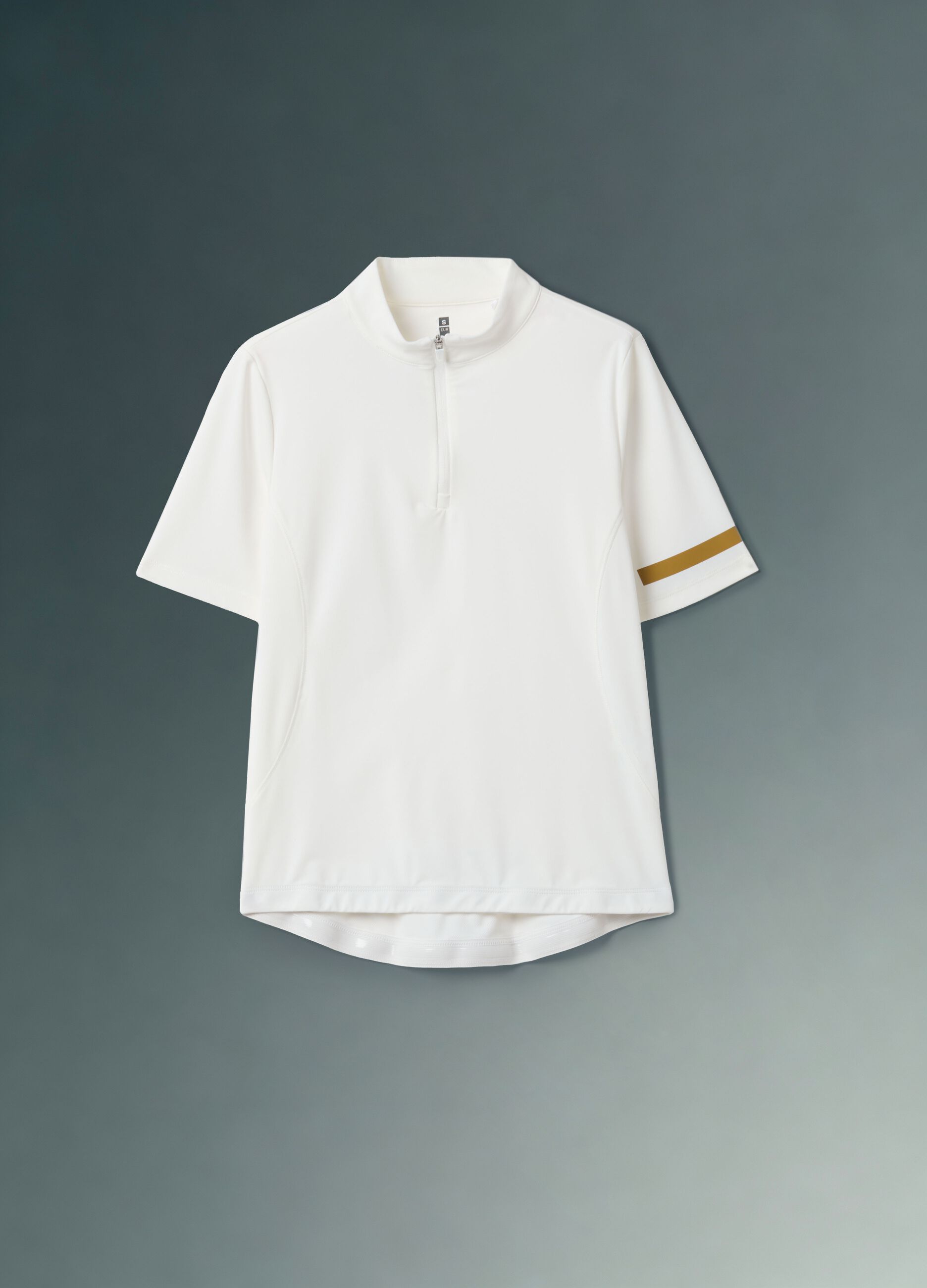 White ALTAVIA BIKE technical stretch T-shirt