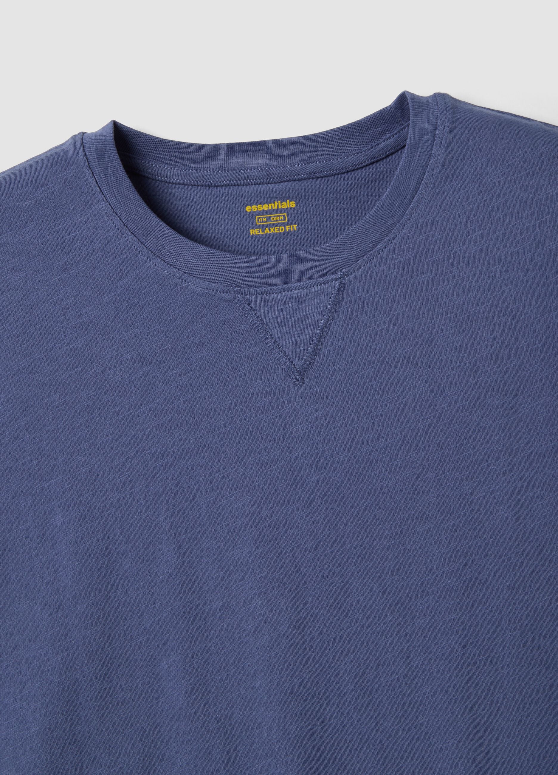 Blue Pure Cotton Vest