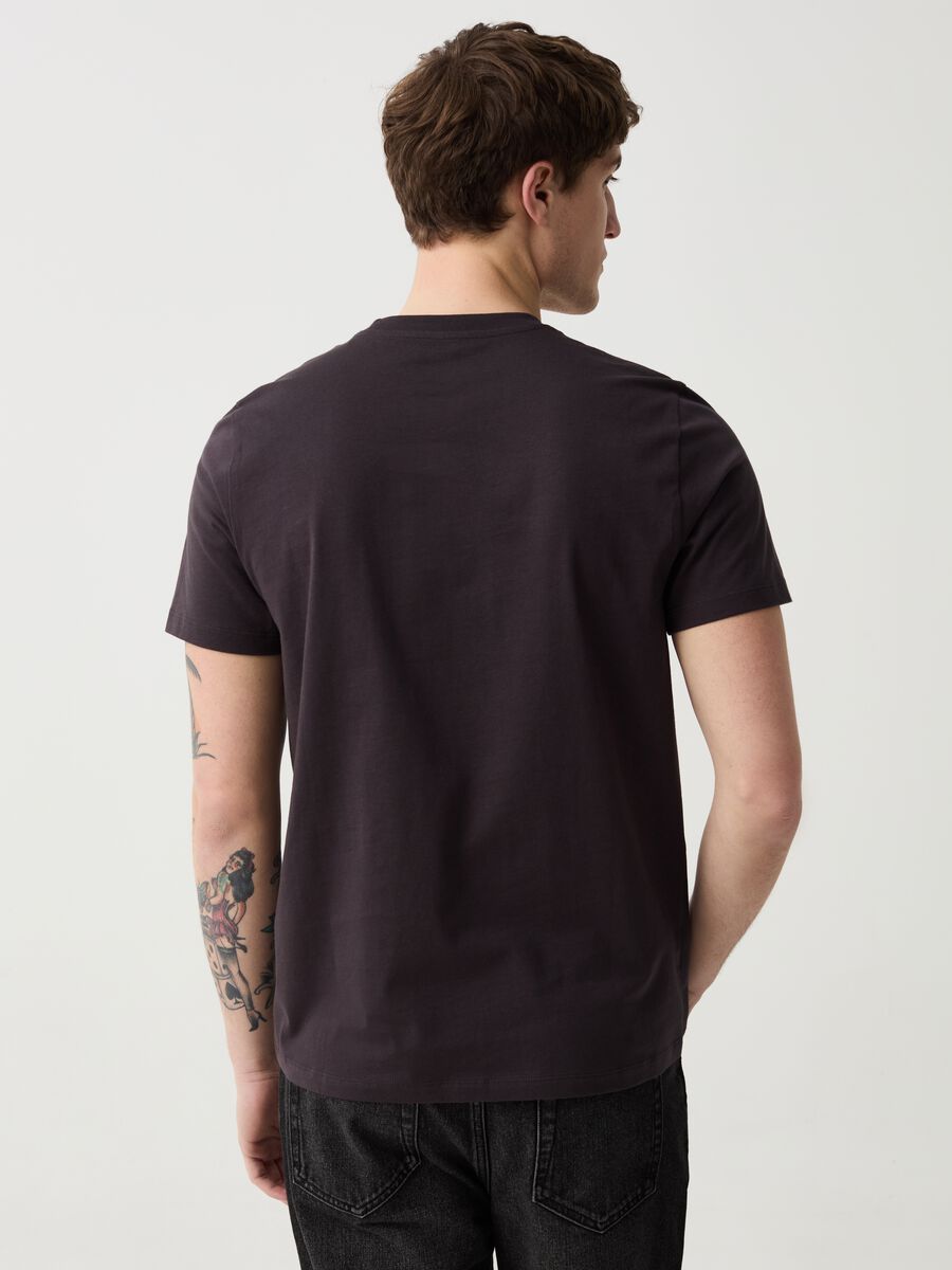 Organic cotton T-shirt with round neck_2