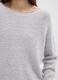 Grey crewneck jumper regular fit_3