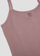 Canottiera in cotone elasticizzato rosa regular fit deep V_5