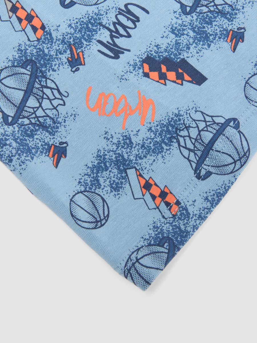 Boxer in cotone elasticizzato multicolor da ragazzo regular fit_3