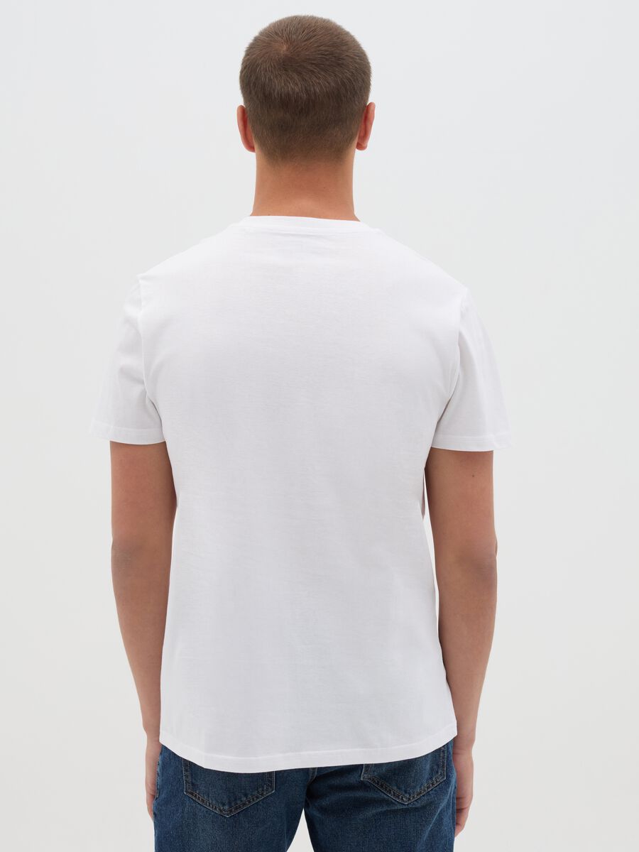 White cotton T-shirt with ramen print_3