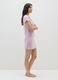 Short dress in pure pink viscose_1