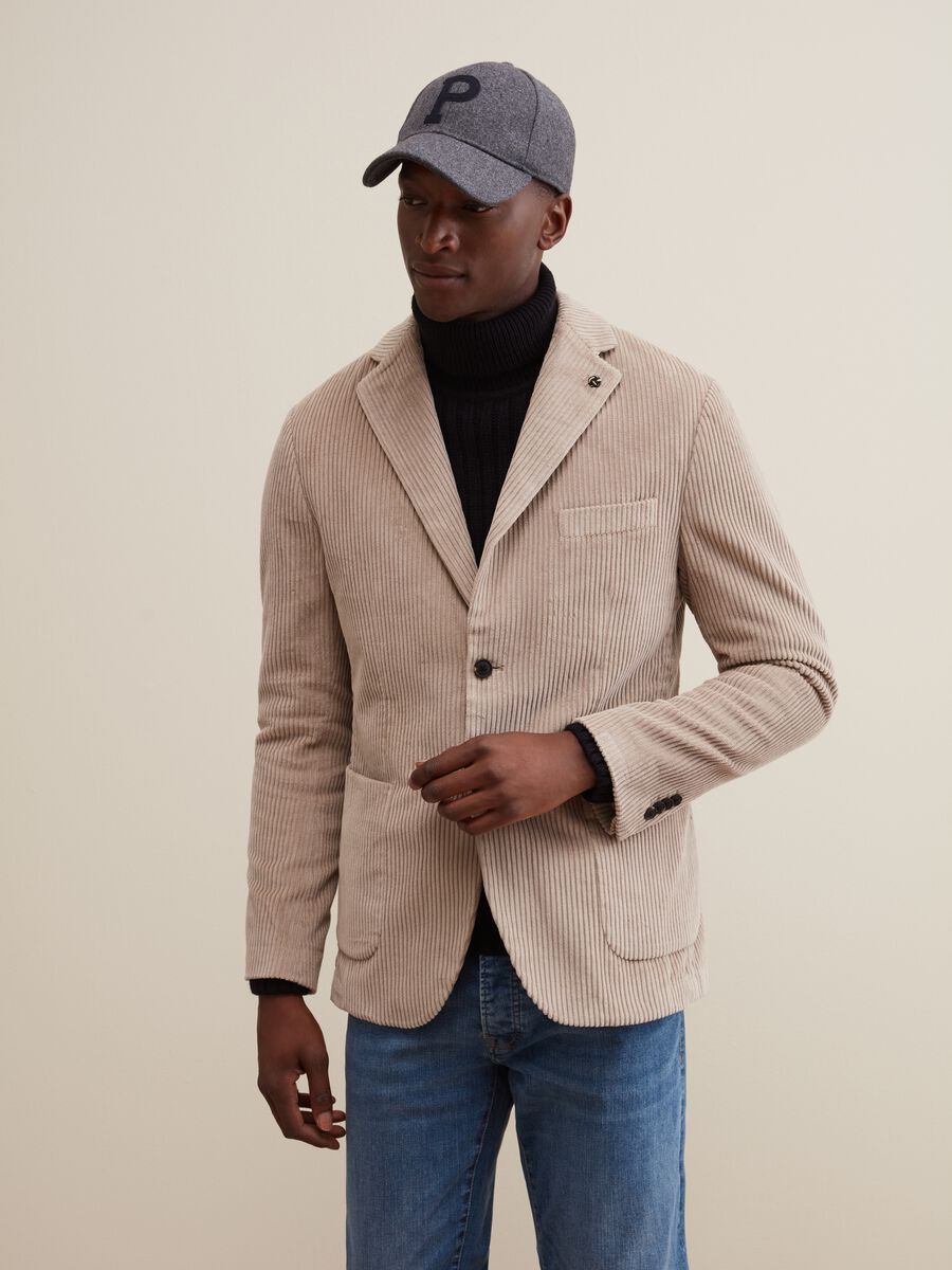 Blazer in corduroy_1