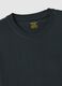 Black pure cotton regular fit t-shirt_5