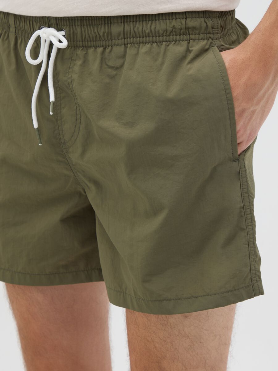 Boxer da uomo in misto verde regular fit_2