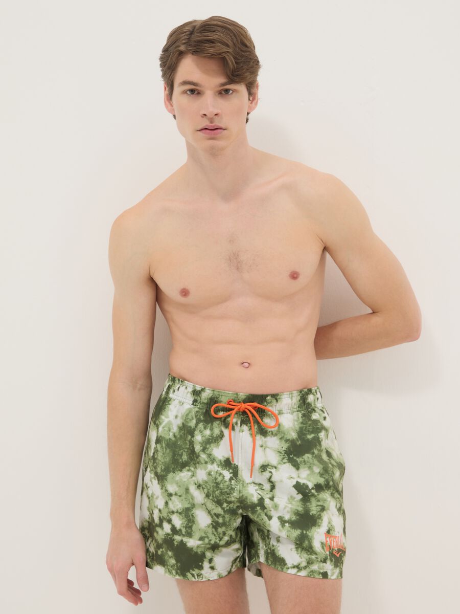 Boxer da mare multicolor regular fit con stampa Everlast_0