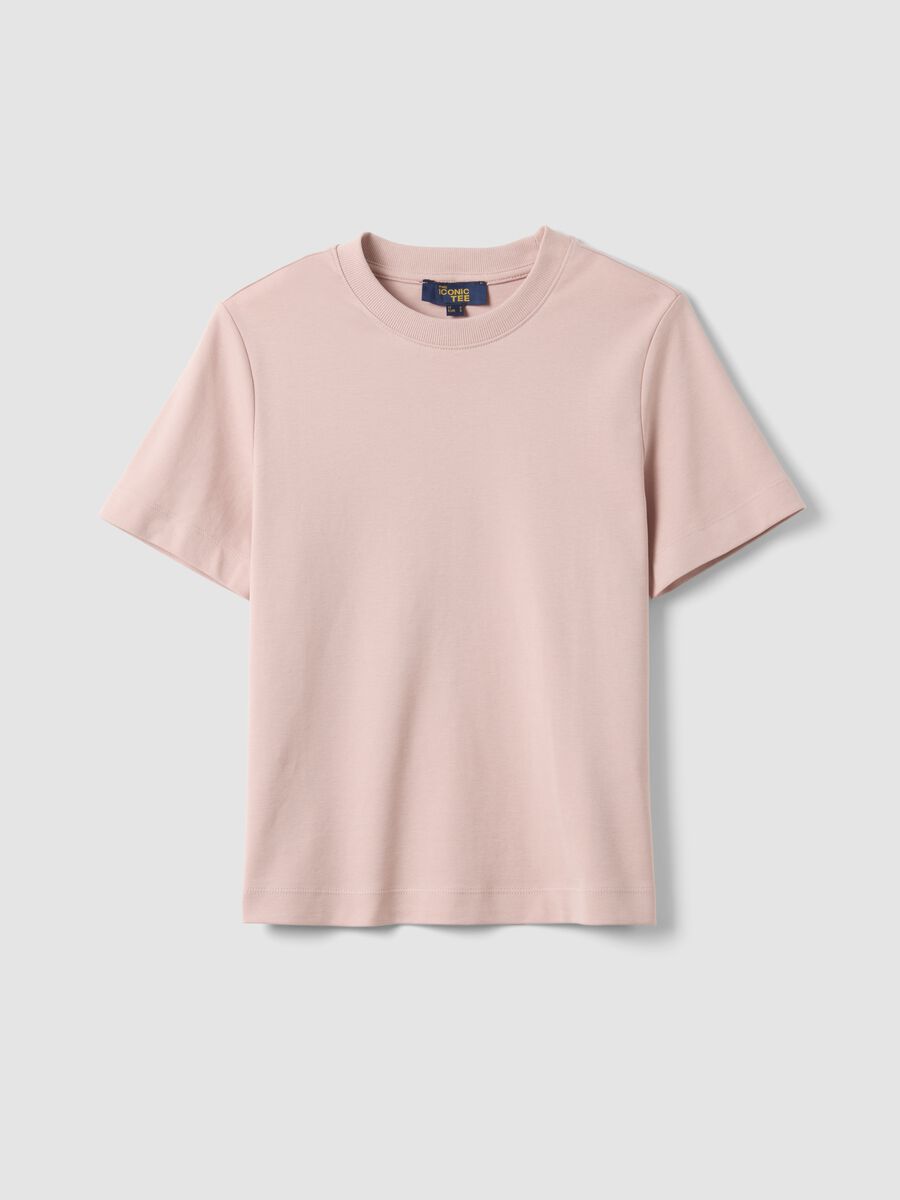 Pink pure cotton relaxed fit T-shirt_4