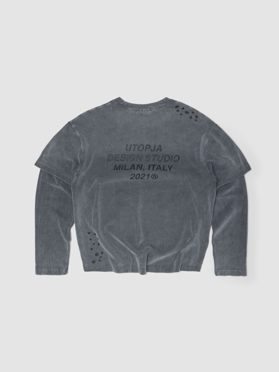 Double Longsleeve Sunfaded Grey_5