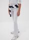 Girls&rsquo; grey flared leggings in stretchy organic cotton_2