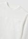 White kids&rsquo; pure cotton oversized-fit T-shirt with chest pocket_2