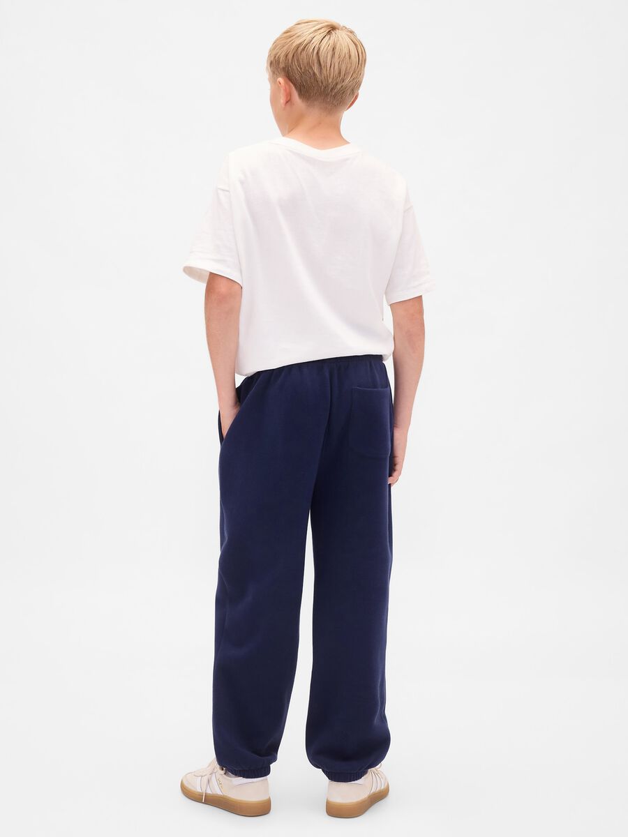 Blue Cotton Trousers for Boys_2