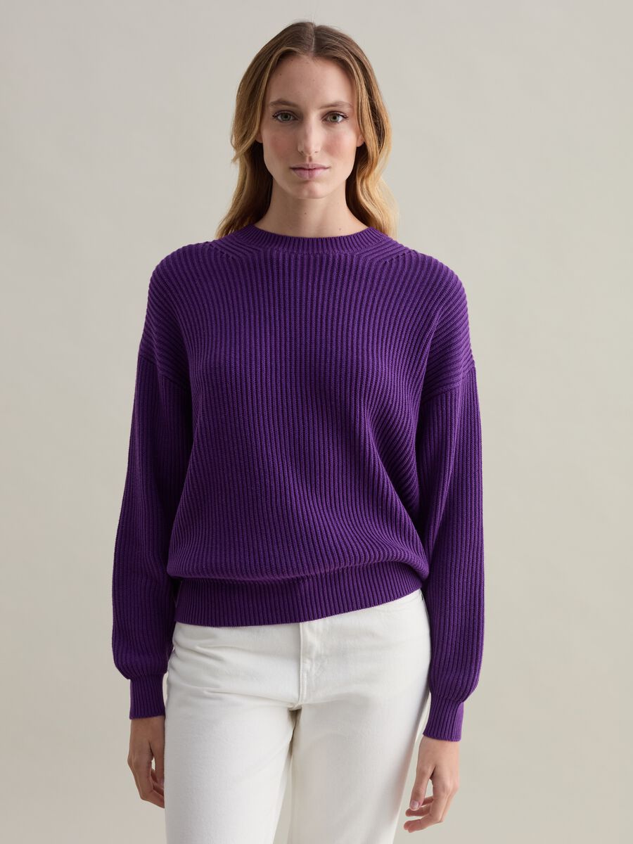 Ribbed pullover_0