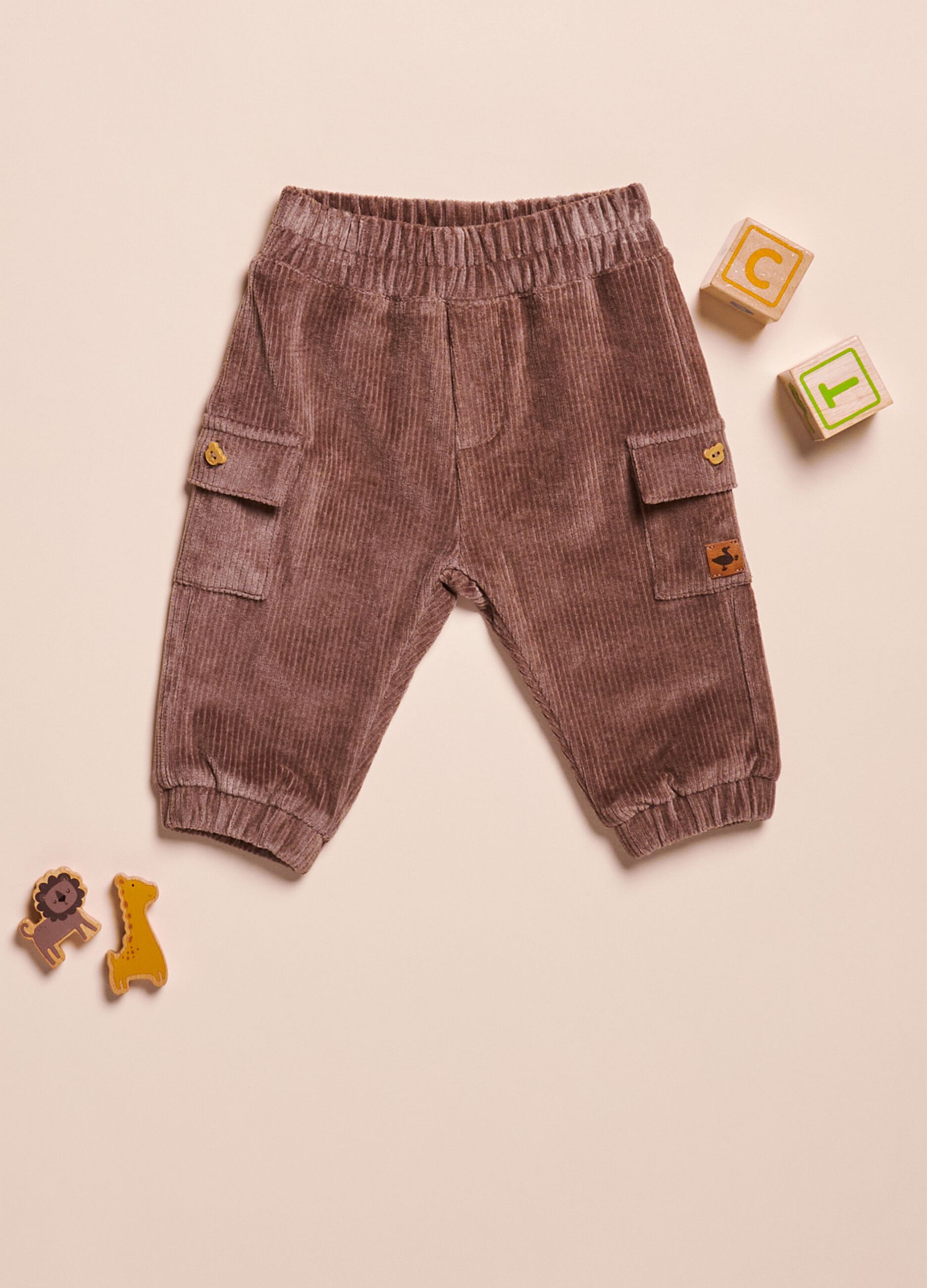 Pantalone in velluto a coste_0