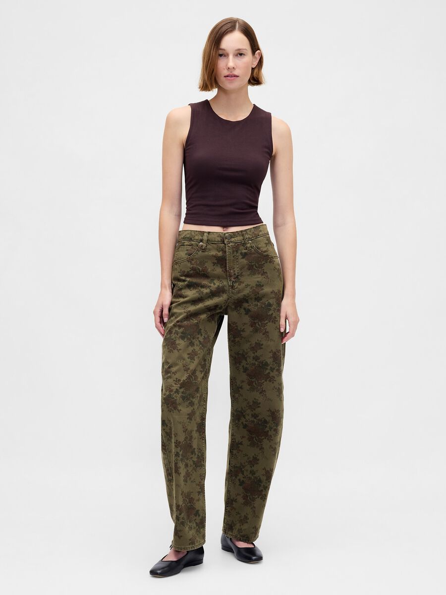 Green Cotton Trousers_0