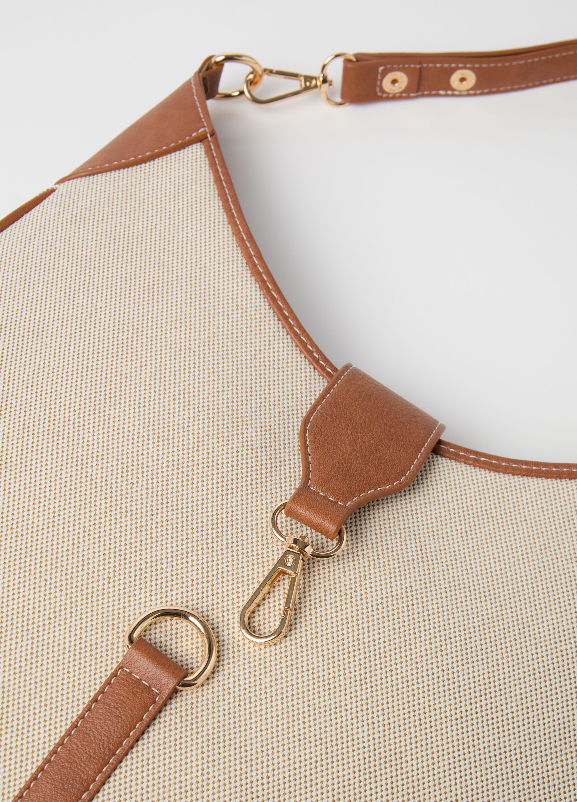Borsa hobo in canvas