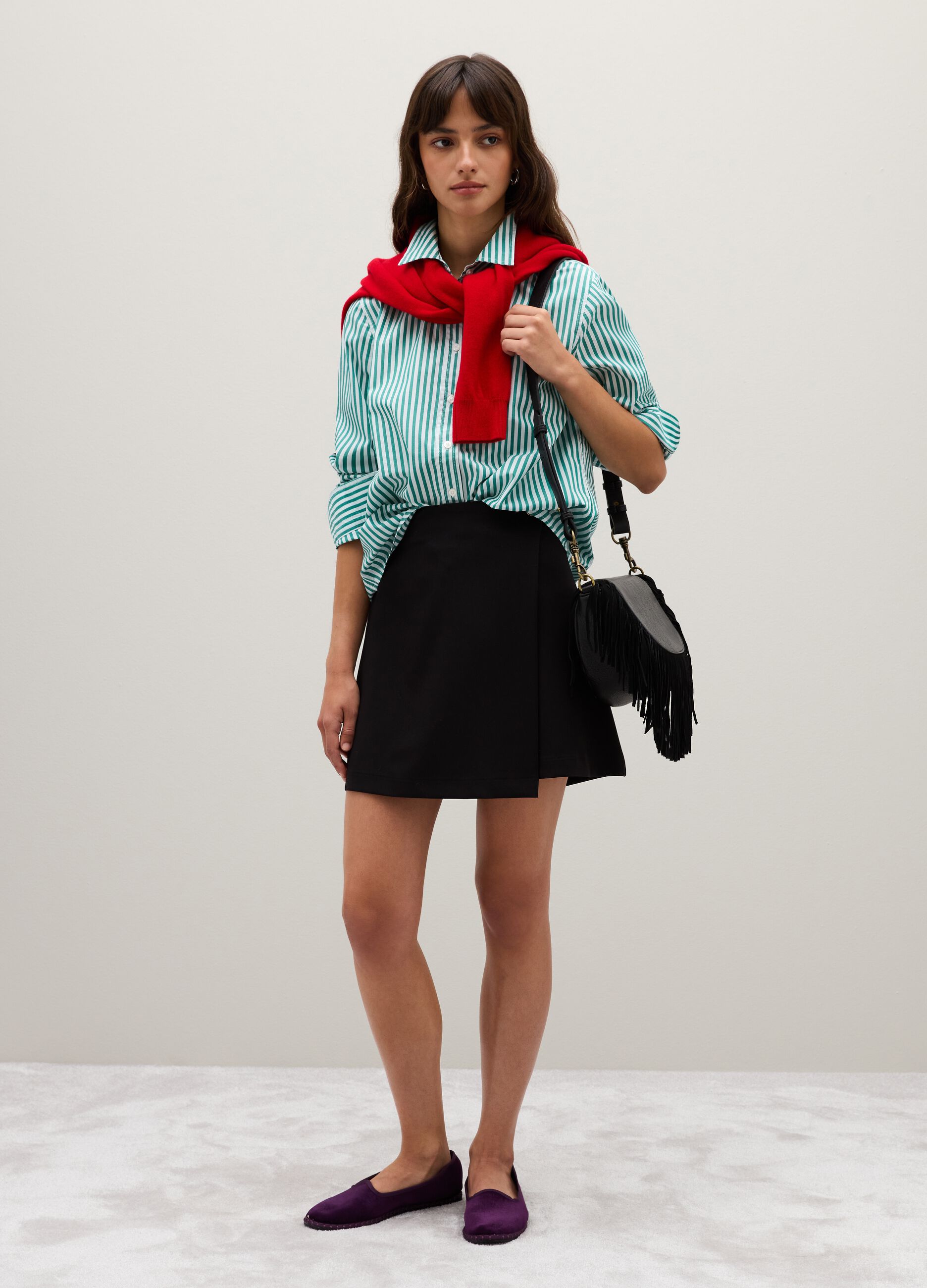 Multicolour Regular Fit Pure Cotton Shirt