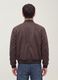 Giubbotto marrone regular fit con zip_3