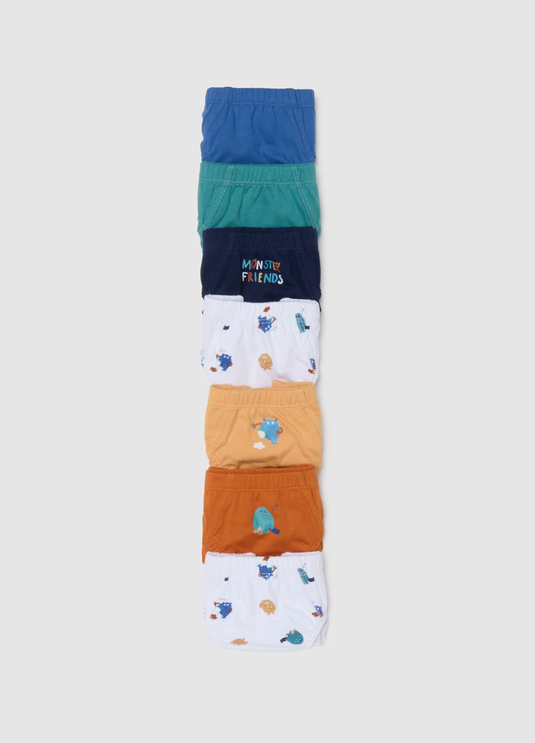 Newborn Multicolour Cotton Pants Multipack