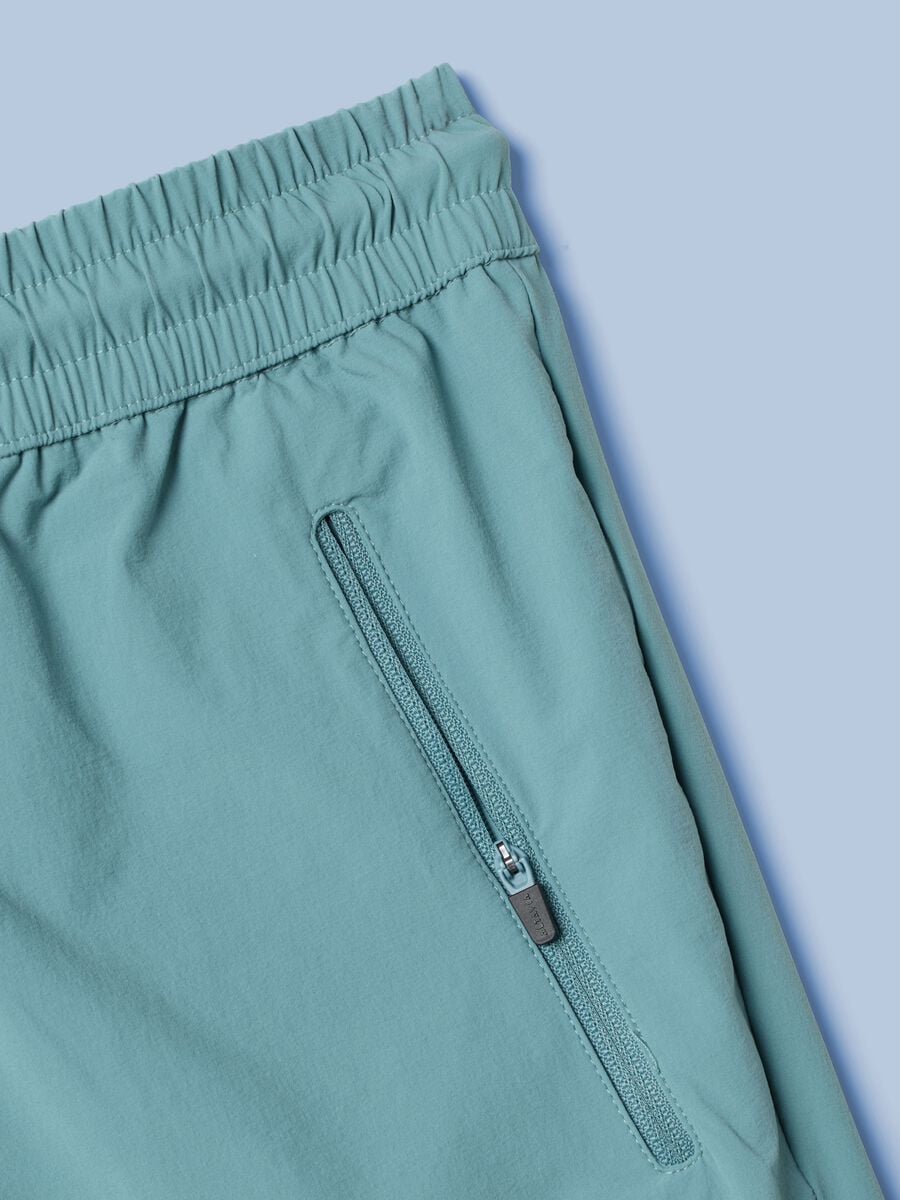 Green ALTAVIA SAILING shorts in stretch fabric_7