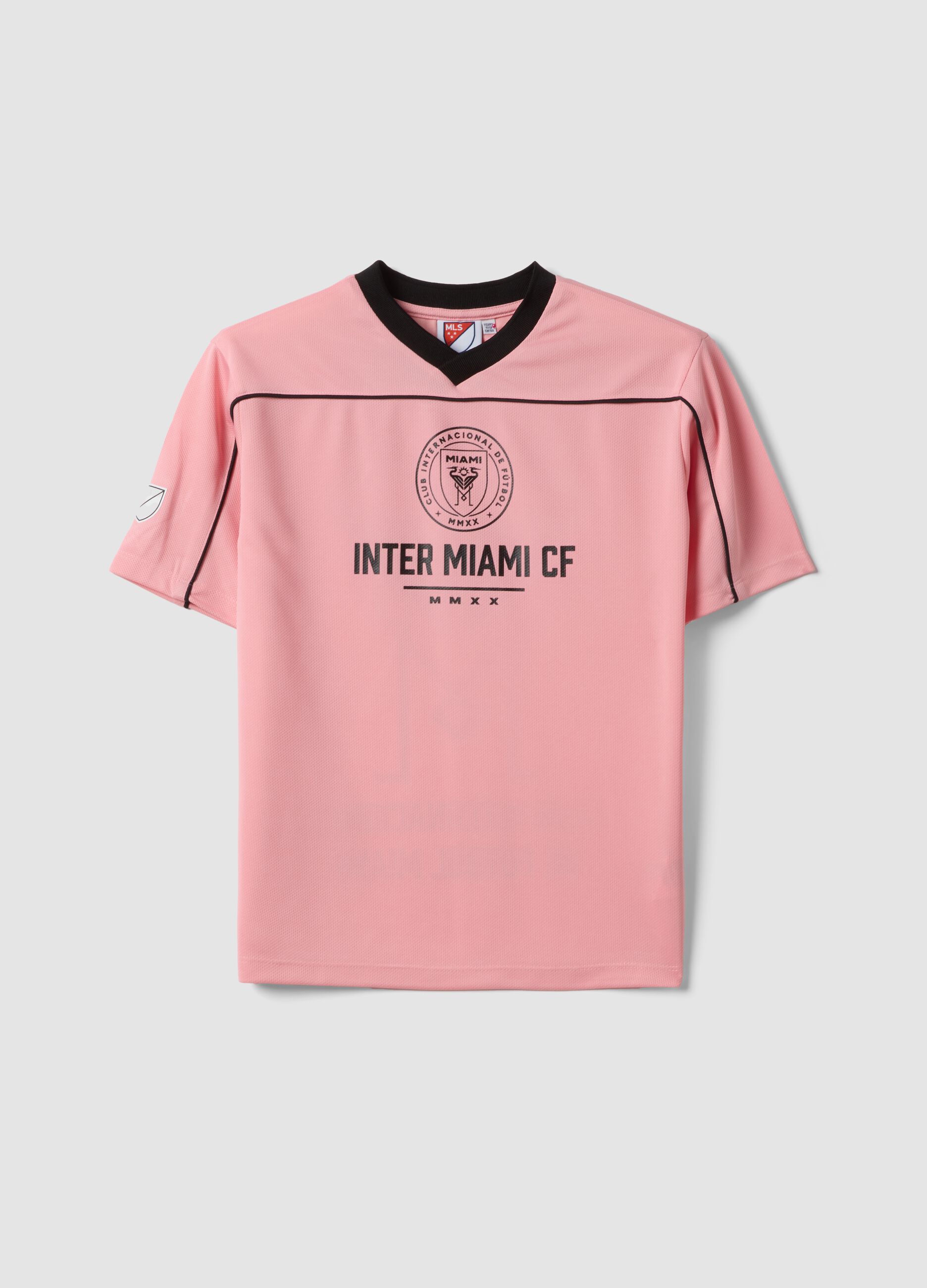 Inter Miami CF regular fit pink pure cotton t-shirt