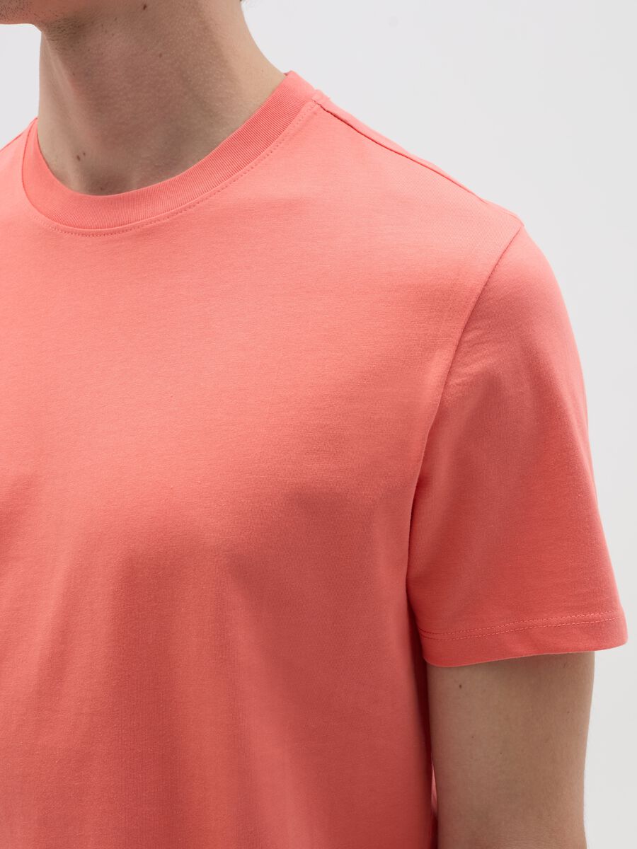Organic cotton T-shirt with round neck_2