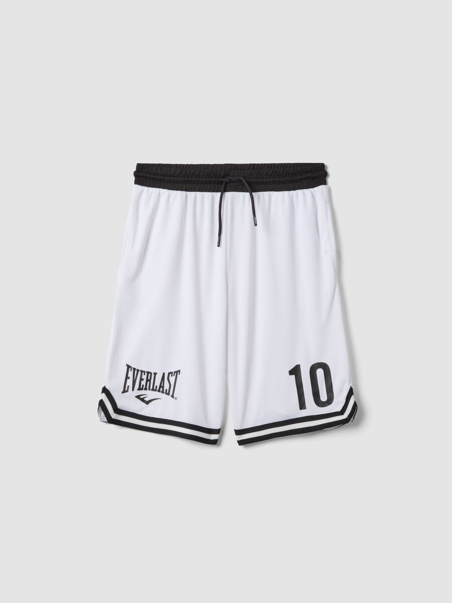 White boys&rsquo; shorts with elasticated waistband, comfort fit_0