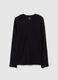 T-shirt in puro cotone nero regular fit_4