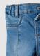 Baby girl's blue cotton blend wide leg jeans_3