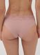 Pink stretch microfibre briefs with lace_2