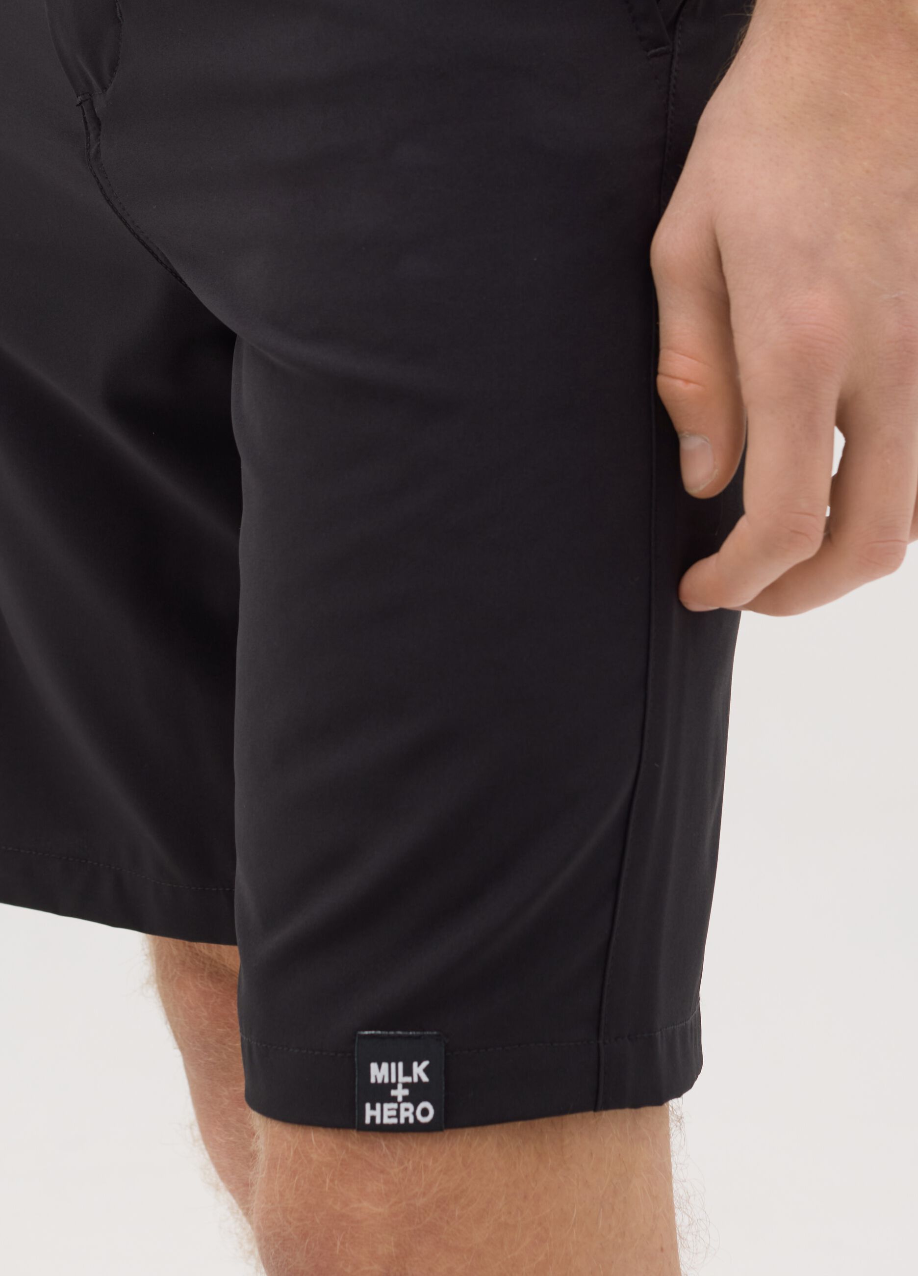 MILK+HERO Stretch Black Beach Boxers