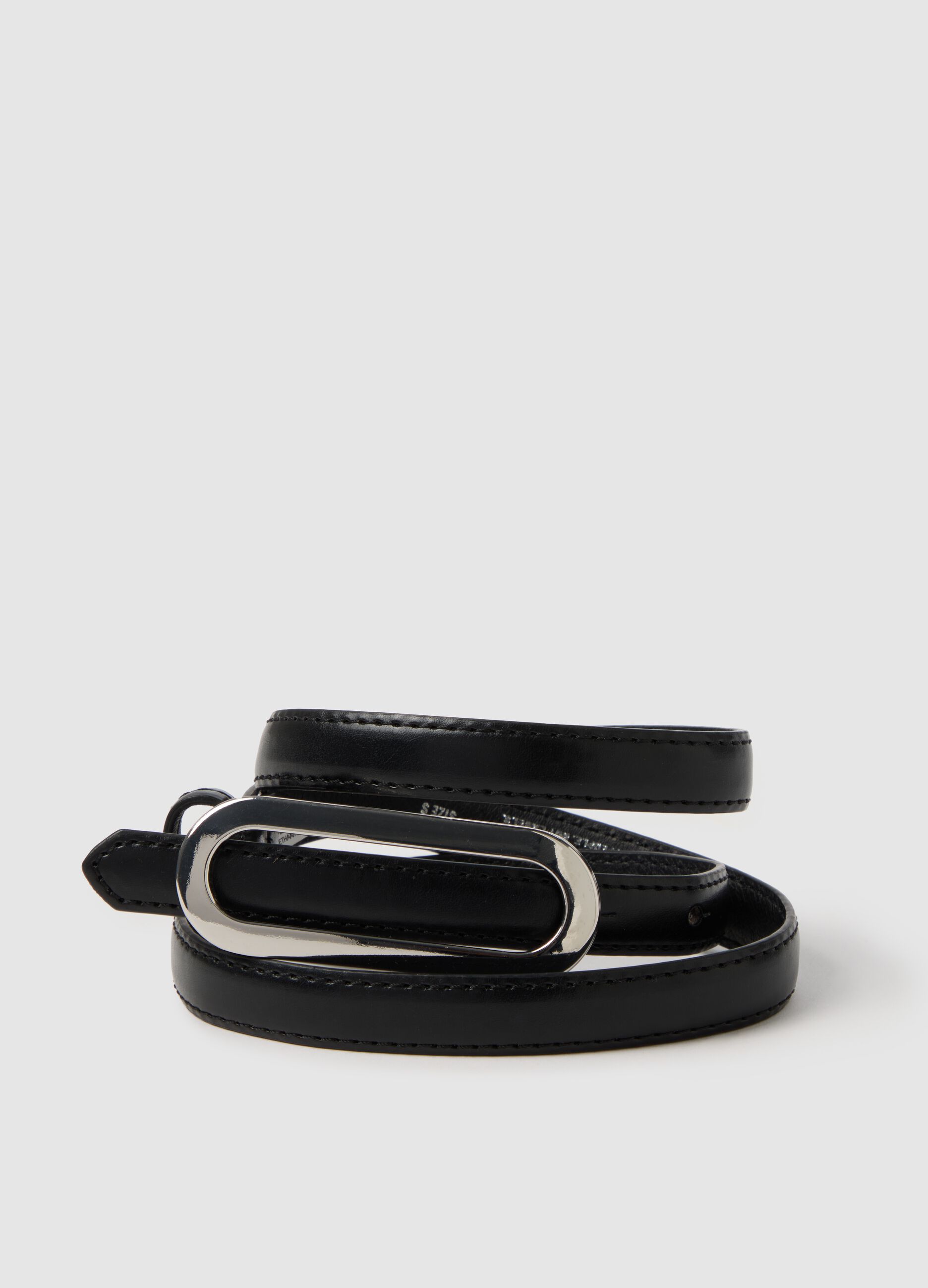 Black Polyurethane Belt
