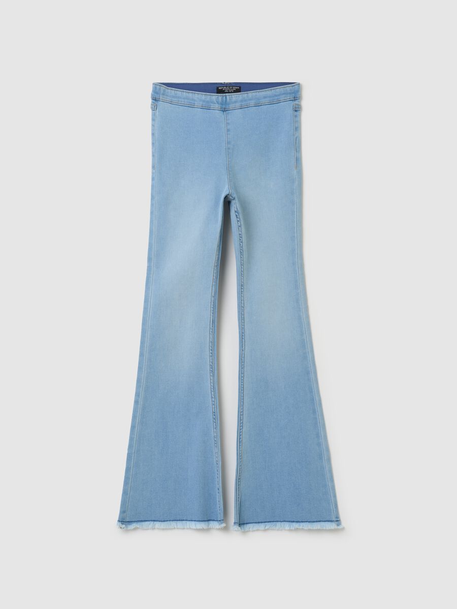 Flare-fit jeggings_0