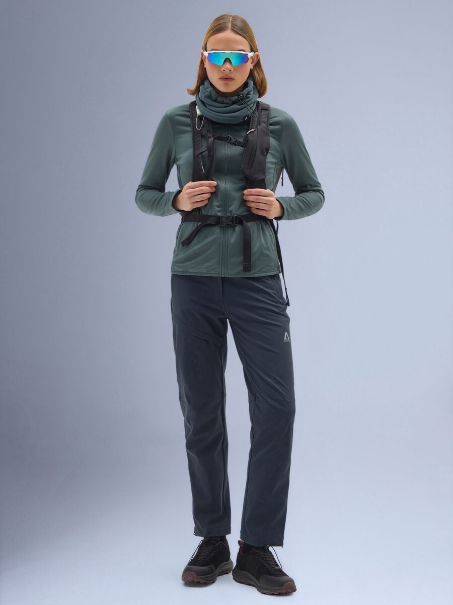 ALTAVIA WITH DEBORAH COMPAGNONI Full Zip Waffle Fleece_1