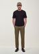 Men&rsquo;s black pure cotton regular-fit short-sleeve T-shirt_2