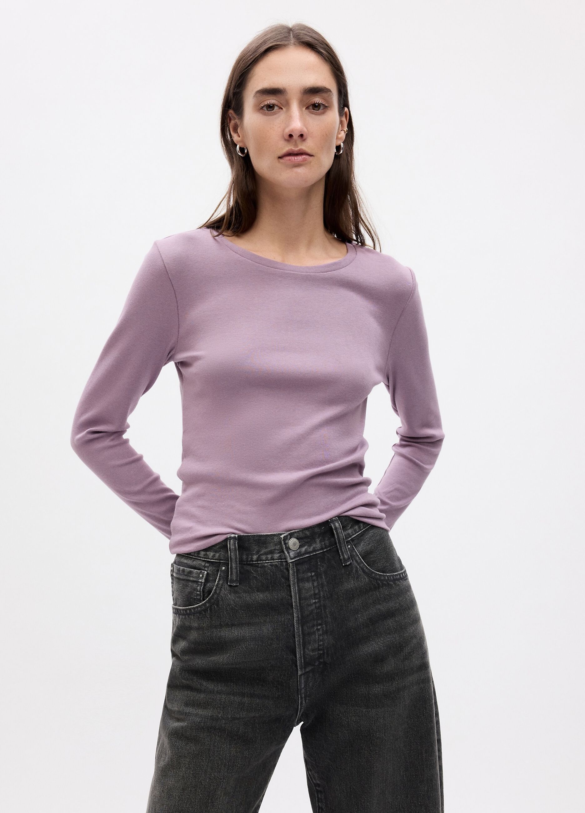 Ovs T-shirt a maniche lunghe con scollo rotondo