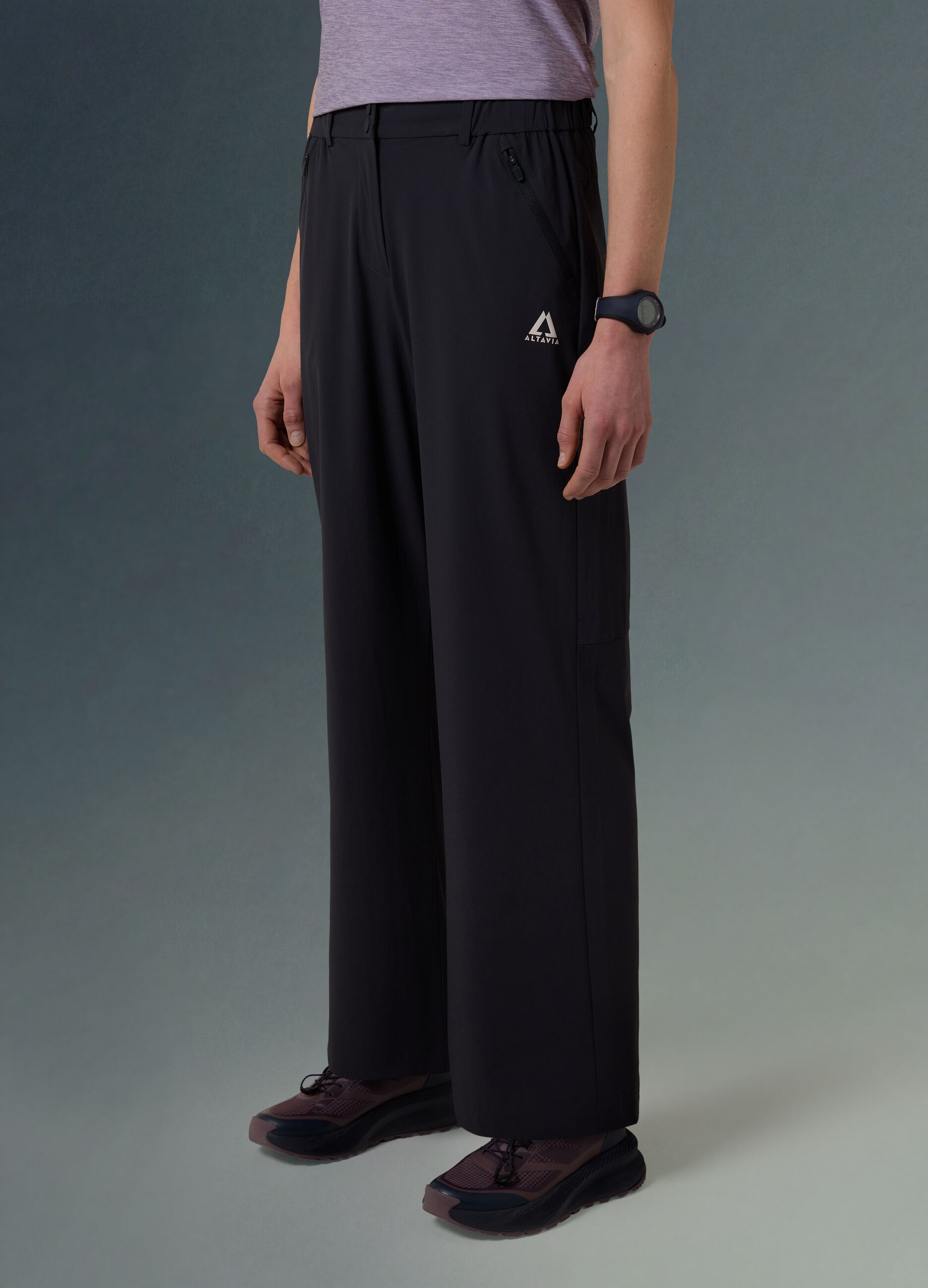 ALTAVIA WITH DEBORAH COMPAGNONI Wide Leg Trekking Trousers