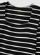 Black and white striped crew neck jumper_5