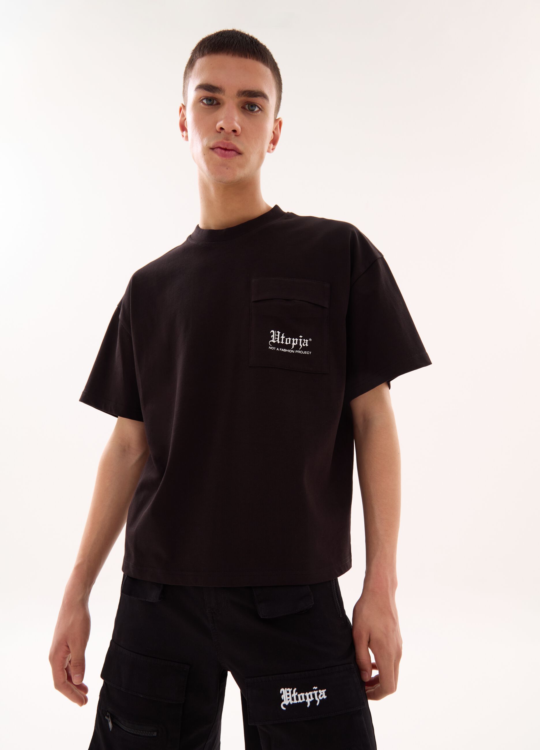 Branding Cargo T-shirt Black