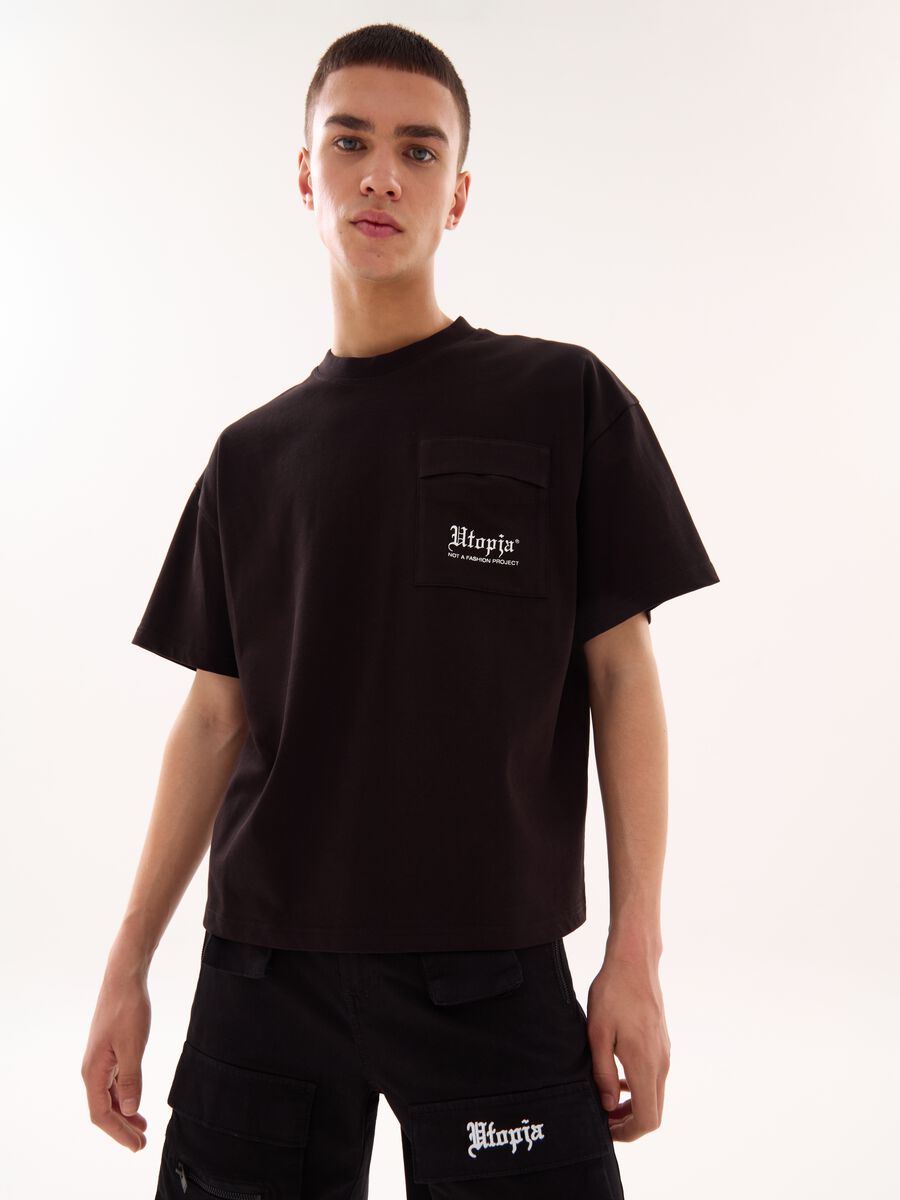 Branding Cargo T-shirt Black_4