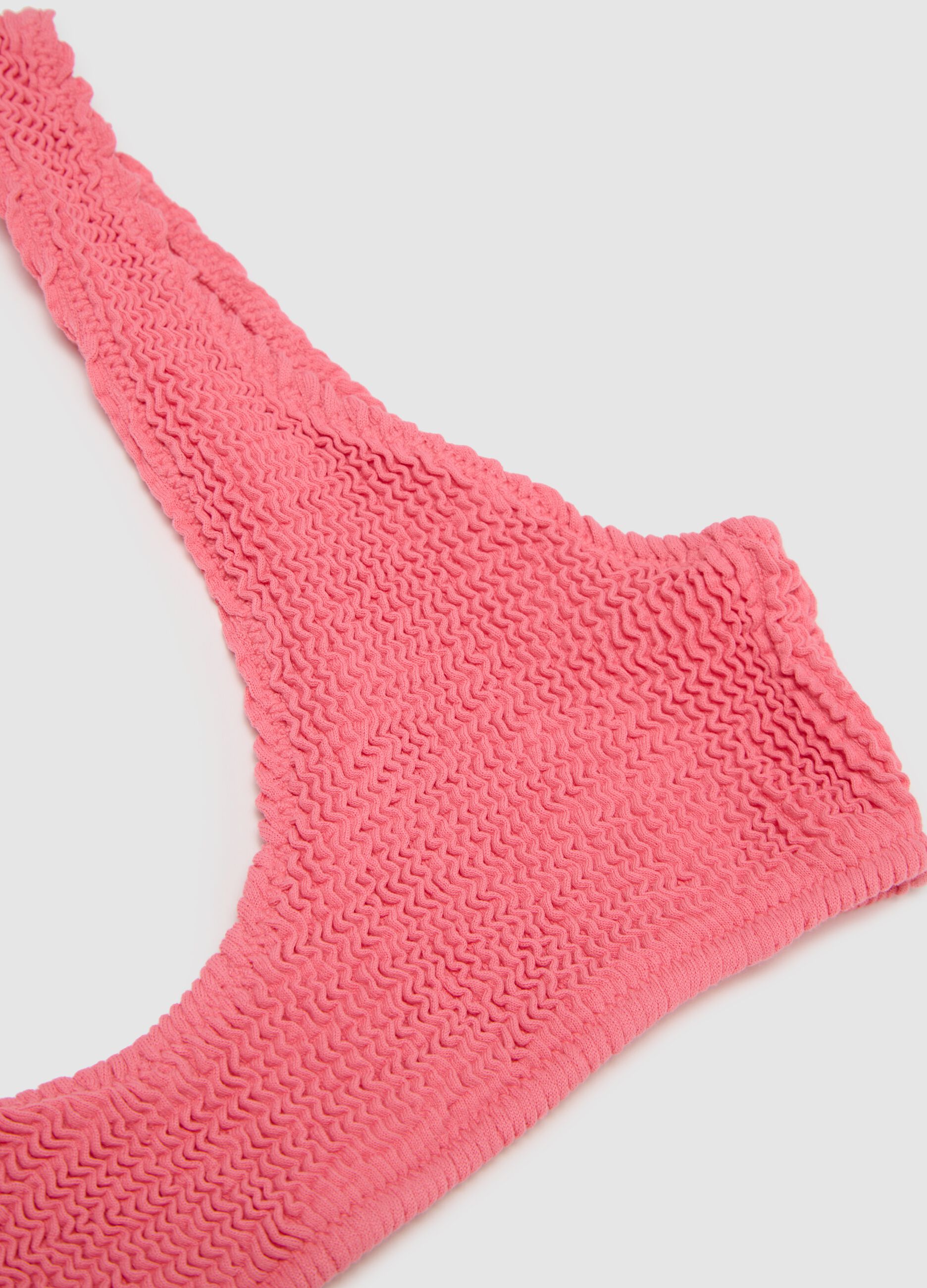 Women's Pink Stretch Fabric Bikini