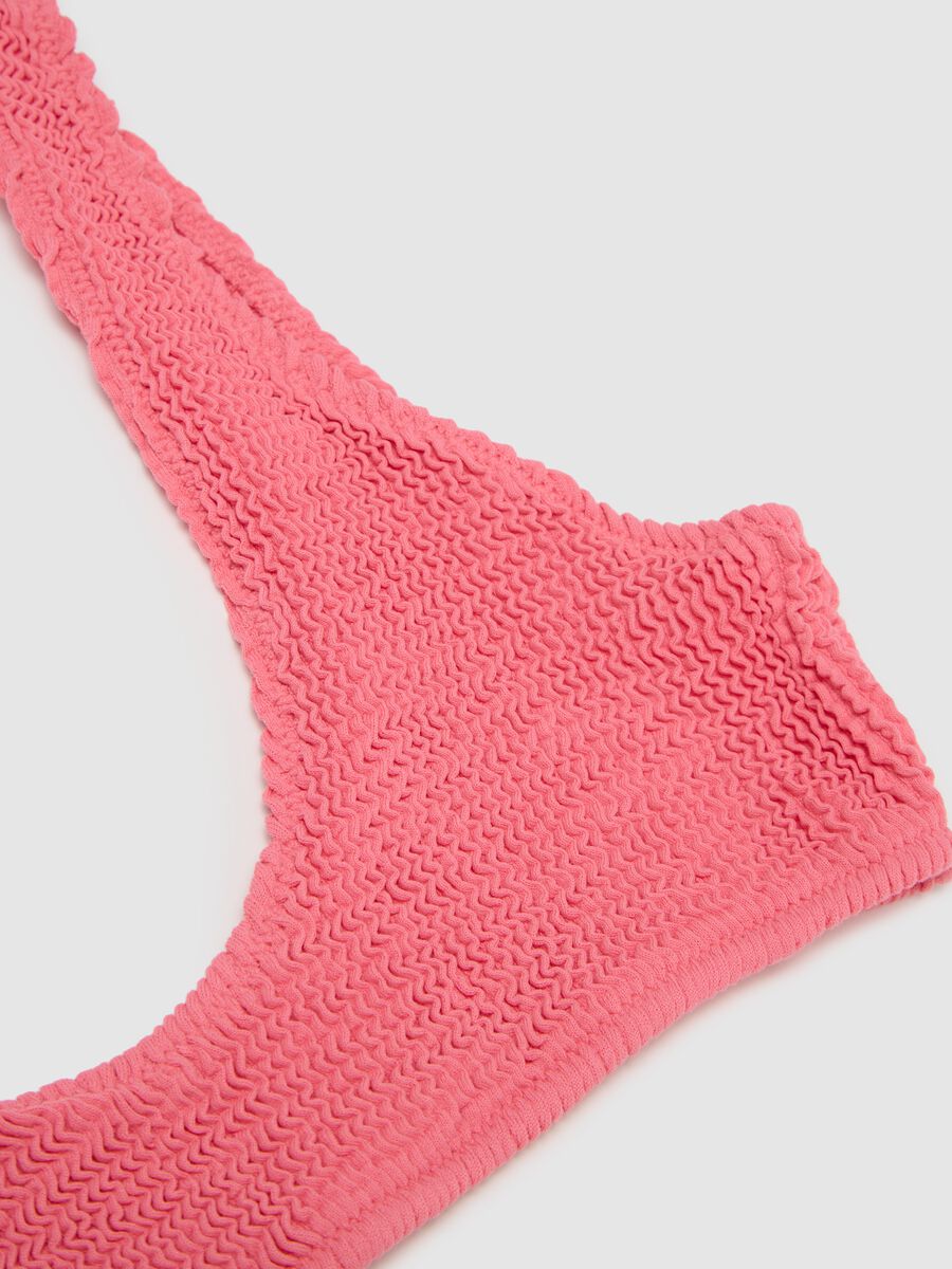 Women's Pink Stretch Fabric Bikini_5