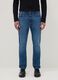 Slim fit stretch cotton blue jeans_1