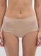 High-waisted briefs in beige stretch blend_1